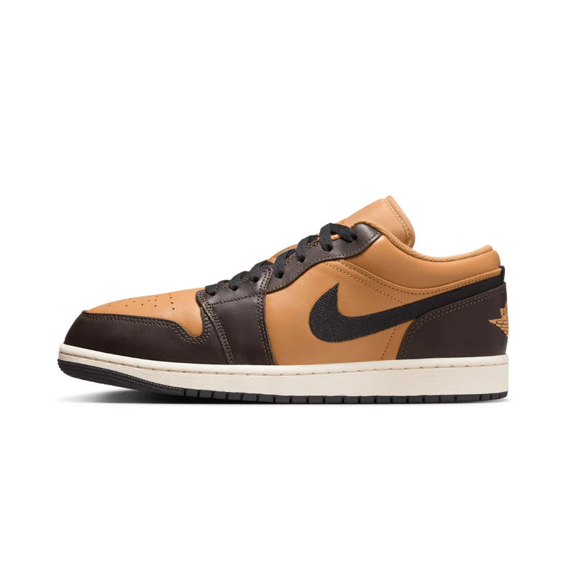NIKE Air Jordan 1 Low SE Flax Baroque Brown