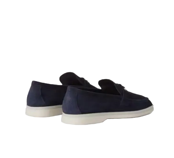 Loro Piana Charms  Walk Lofer Argo Blue Melange