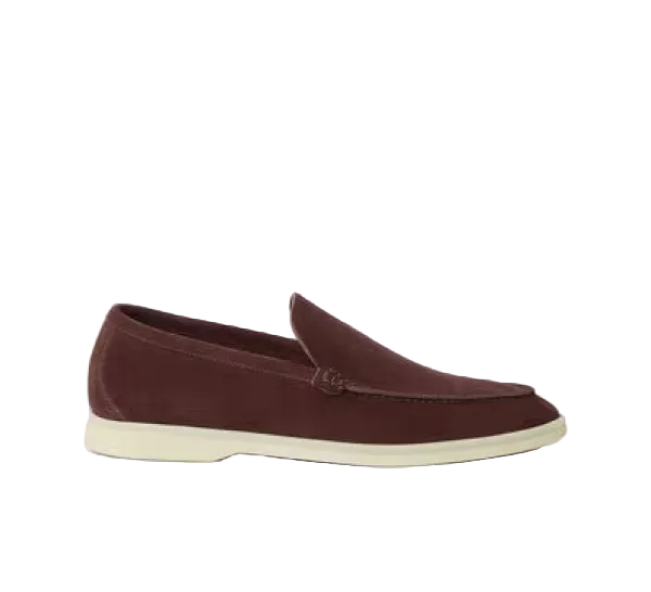 Loro Piana Summer Walk Lofer Very Dark Maroon