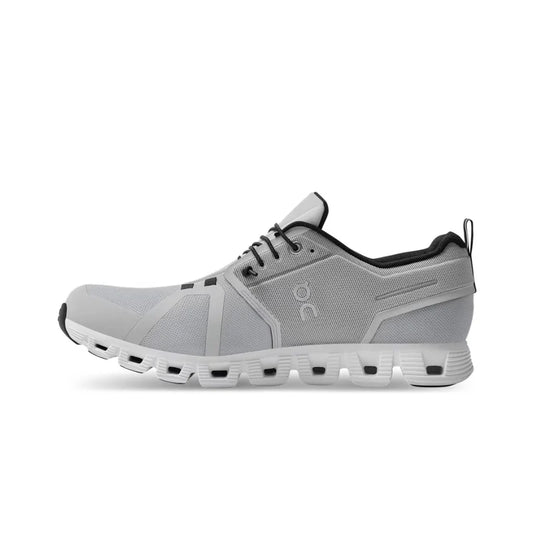 On Running Cloud 5 Waterproof Glacier Grey White