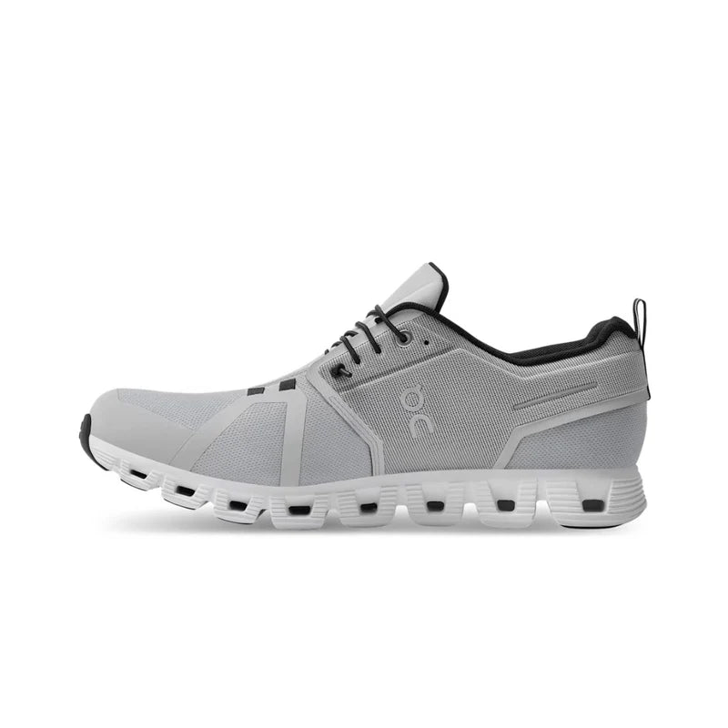 On Running Cloud 5 Waterproof Glacier Grey White