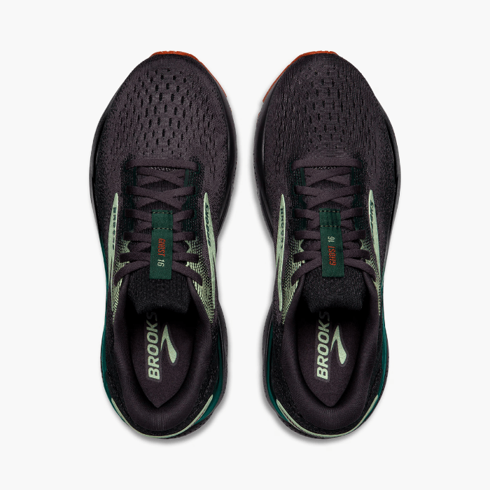 Brooks Running Ghost 16 Blackened Pearl/June Bug/Green
