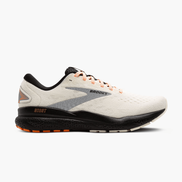 Brooks Running Ghost 16 Ecru/Orange/Black
