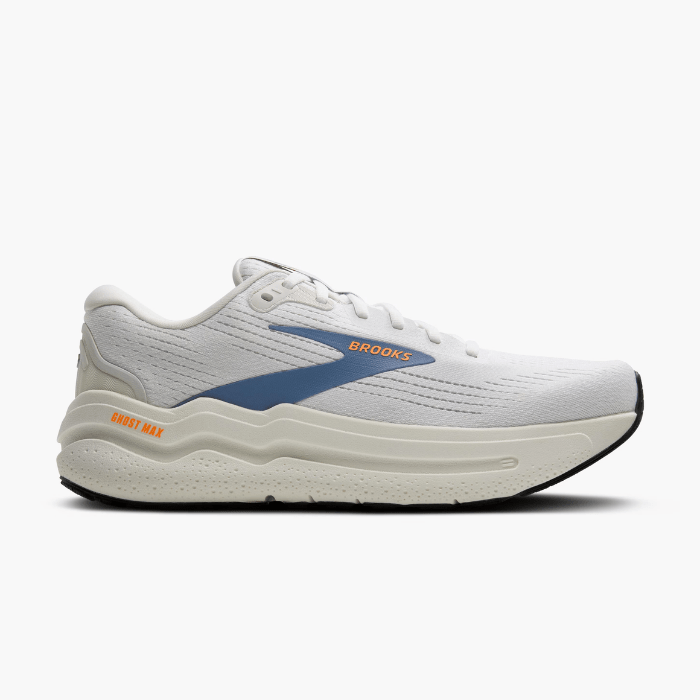 Brooks Running Ghost Max 2 White/WinterSky/Orange