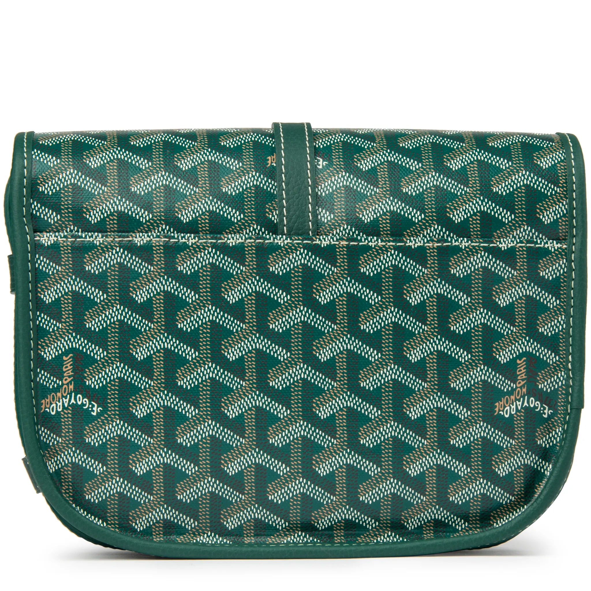 Goyard Goyardine Belvedere II Green PM Messenger Bag
