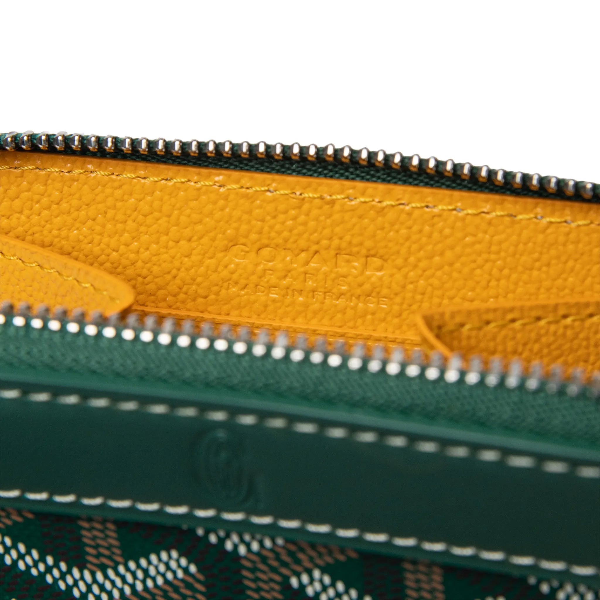 Goyard Matignon Green Mini Wallet