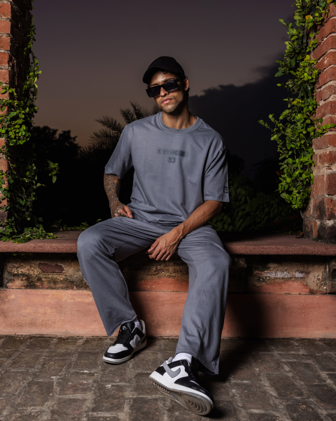 Grey Joggers Set