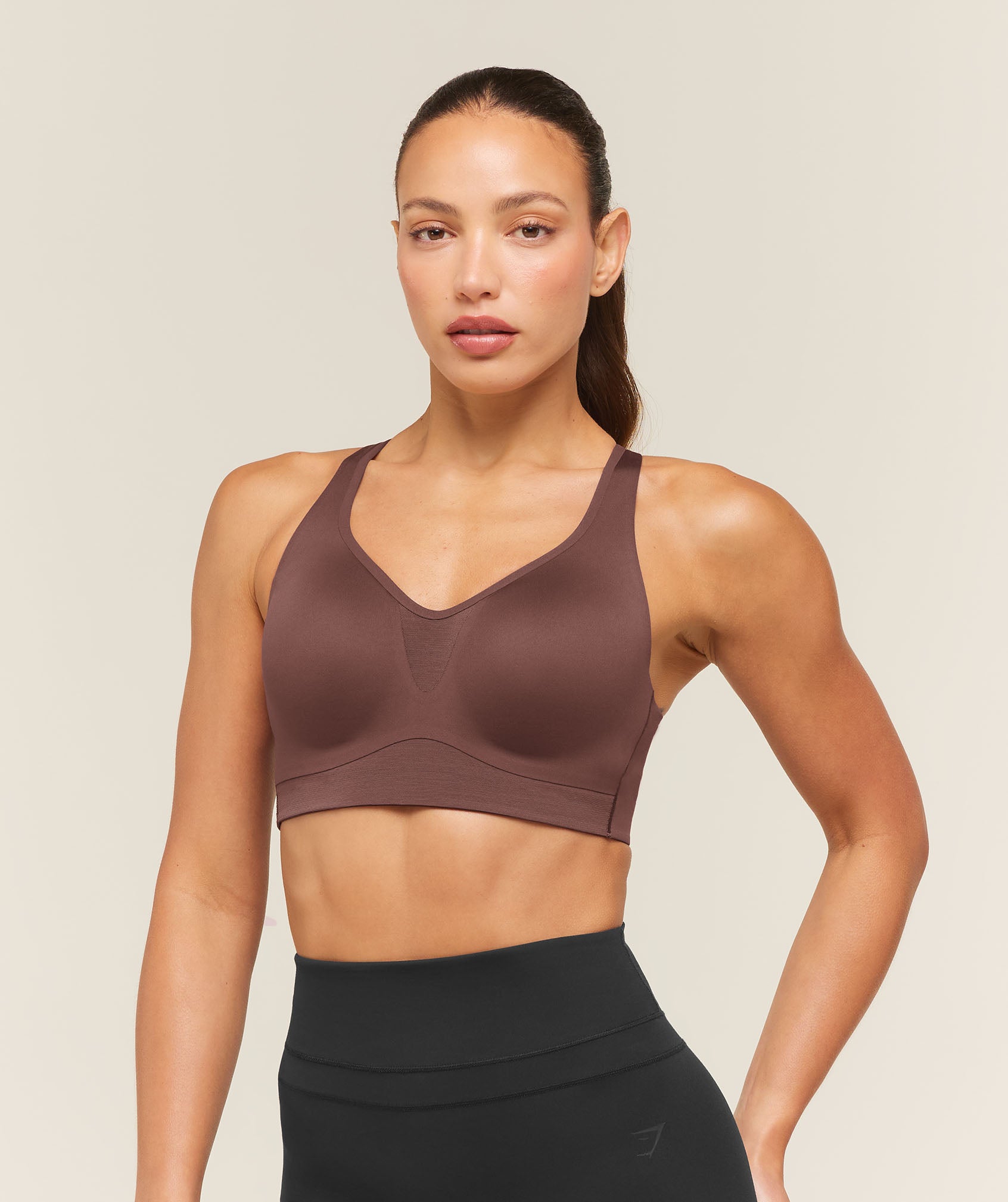 High Support V-Neck Sports Bra