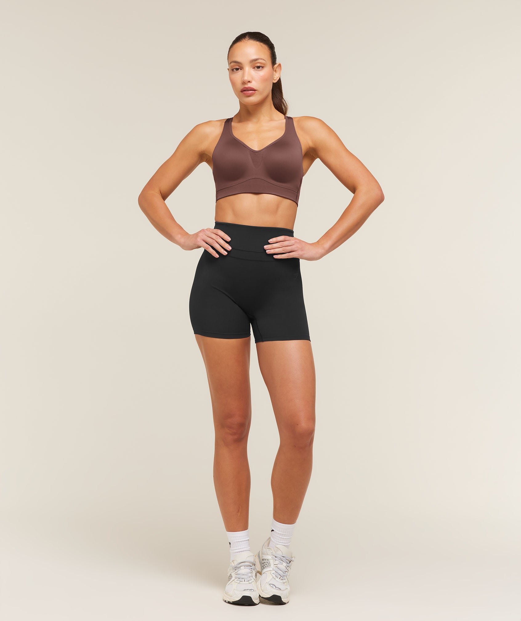 High Support V-Neck Sports Bra