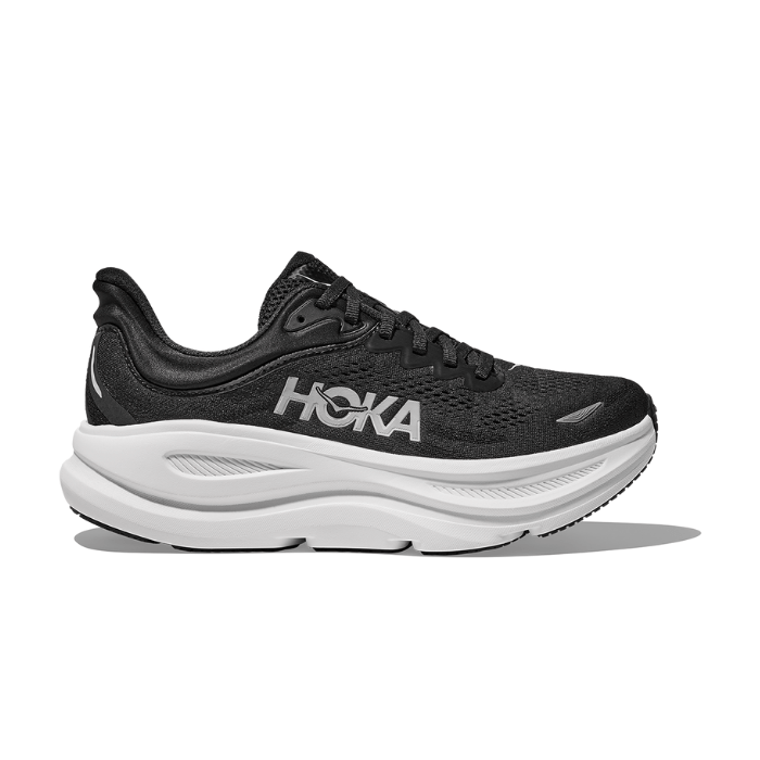 Hoka Bondi 9 Black White