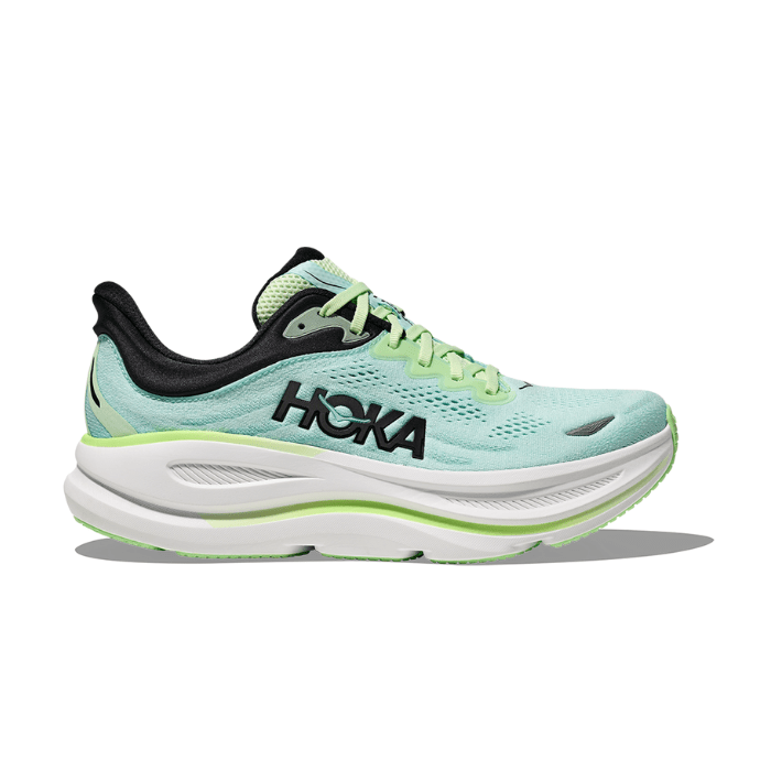 Hoka Bondi 9 Luna Moth Blue Spark