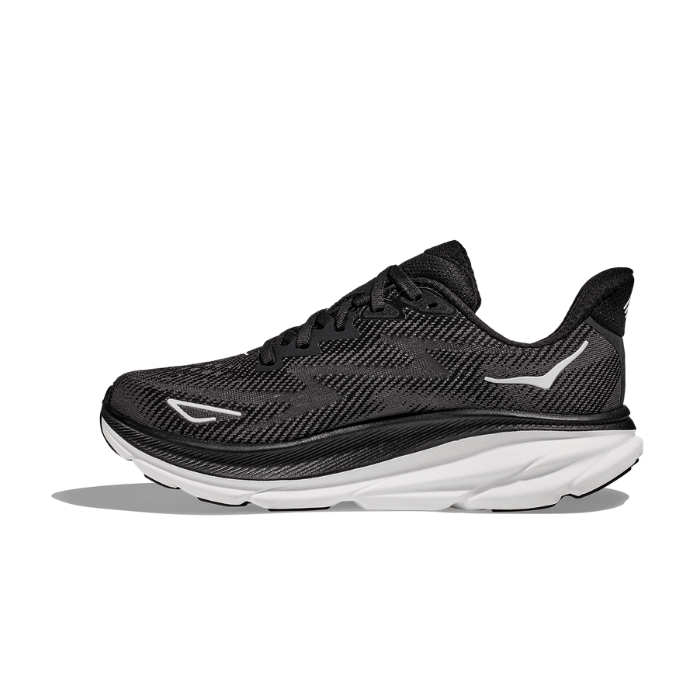 Hoka Clifton 9 Black White