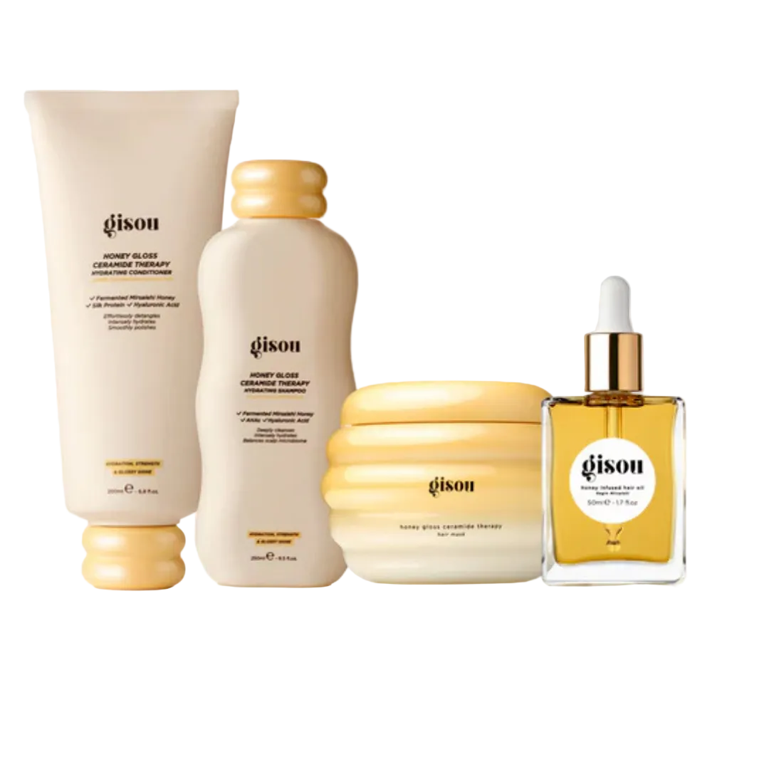 GISOU Honey Gloss Hair Routine