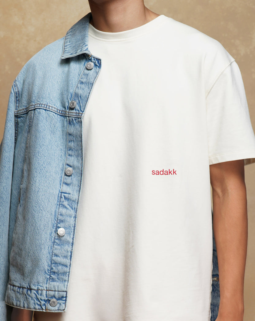 Classic White - White graphic t-shirt