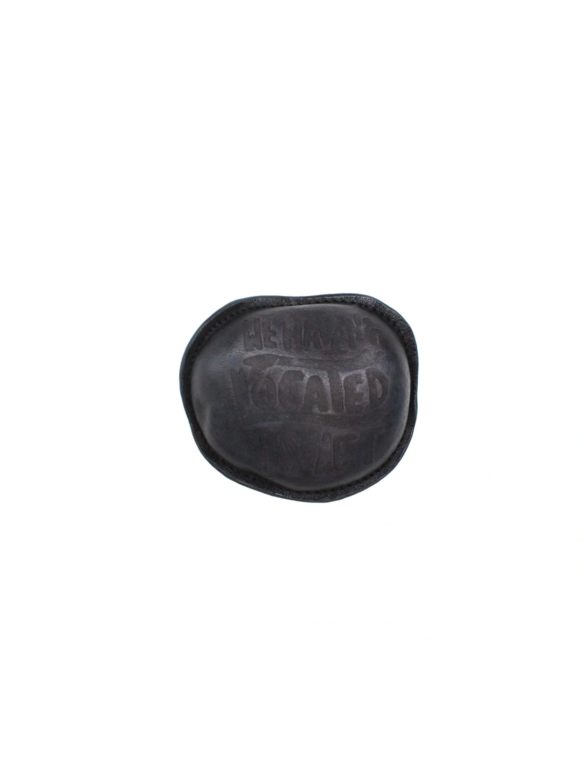 40/41 “We Haven’t Located Us Yet” Leather Paperweight (Limited Edition)