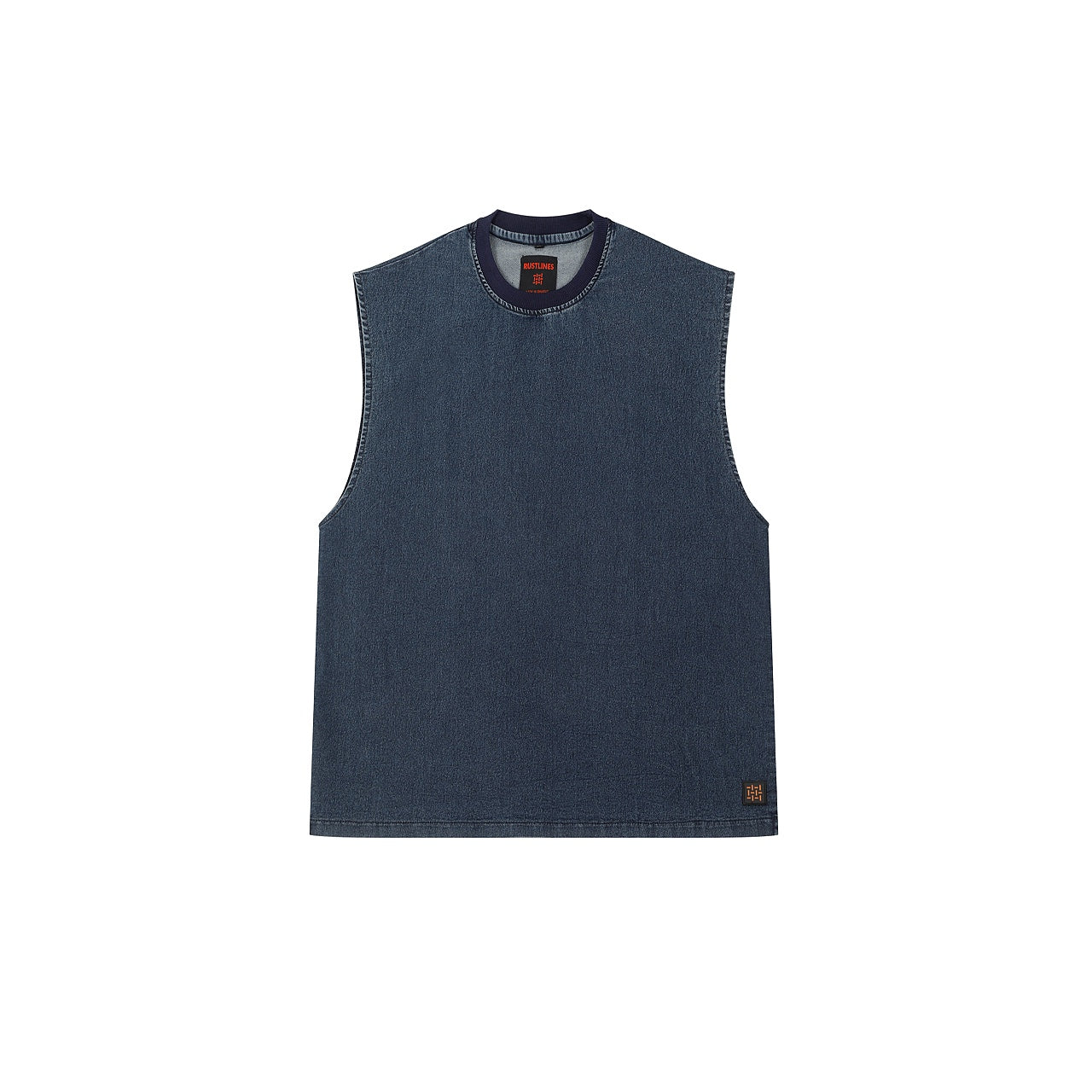 BLUE DENIM WOMEN'S TANK TOP