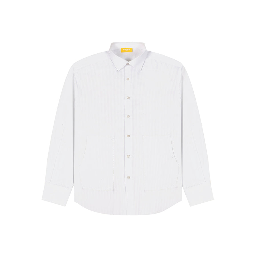 Open Locks Shirt In White