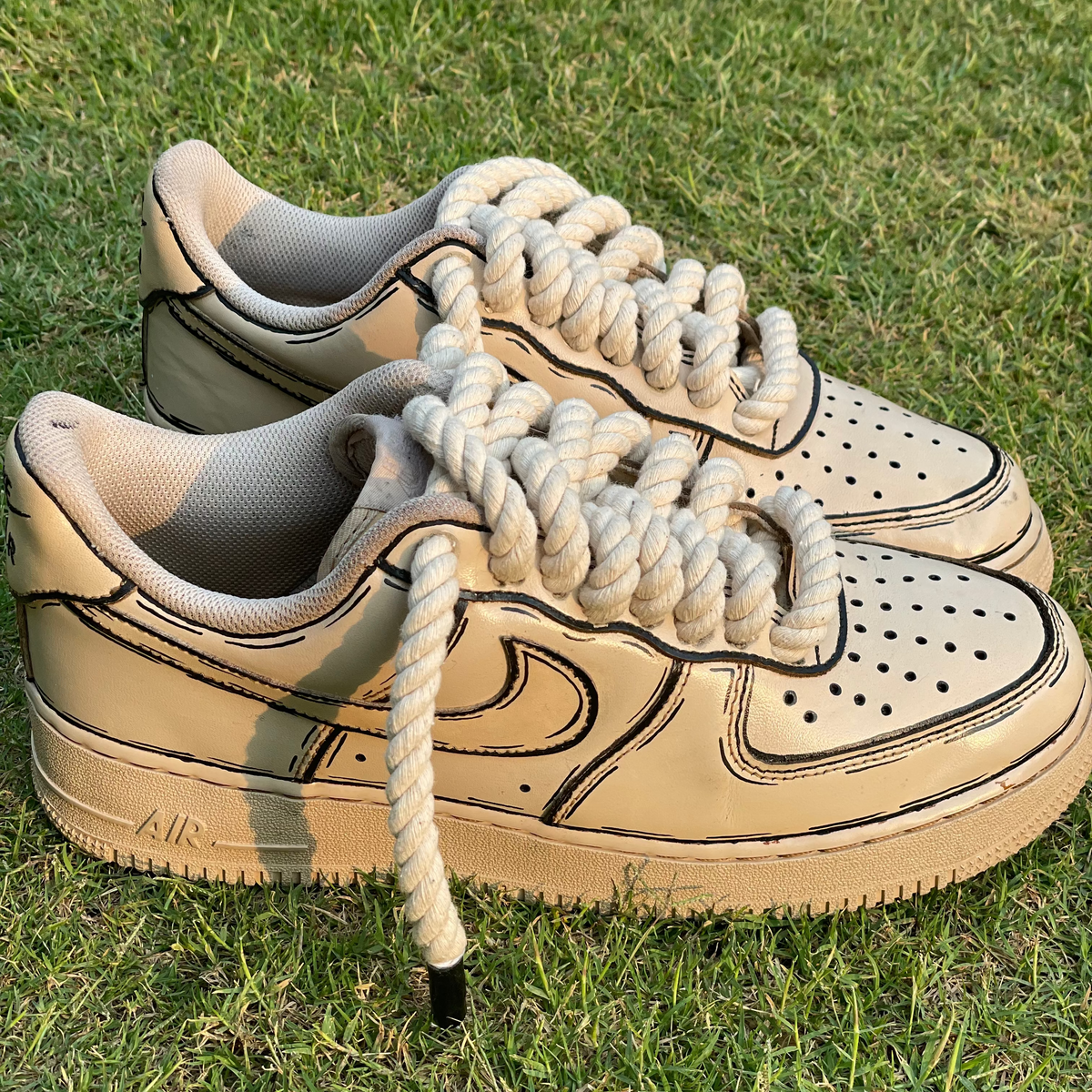 COFFEE AF1 (Black Dash)