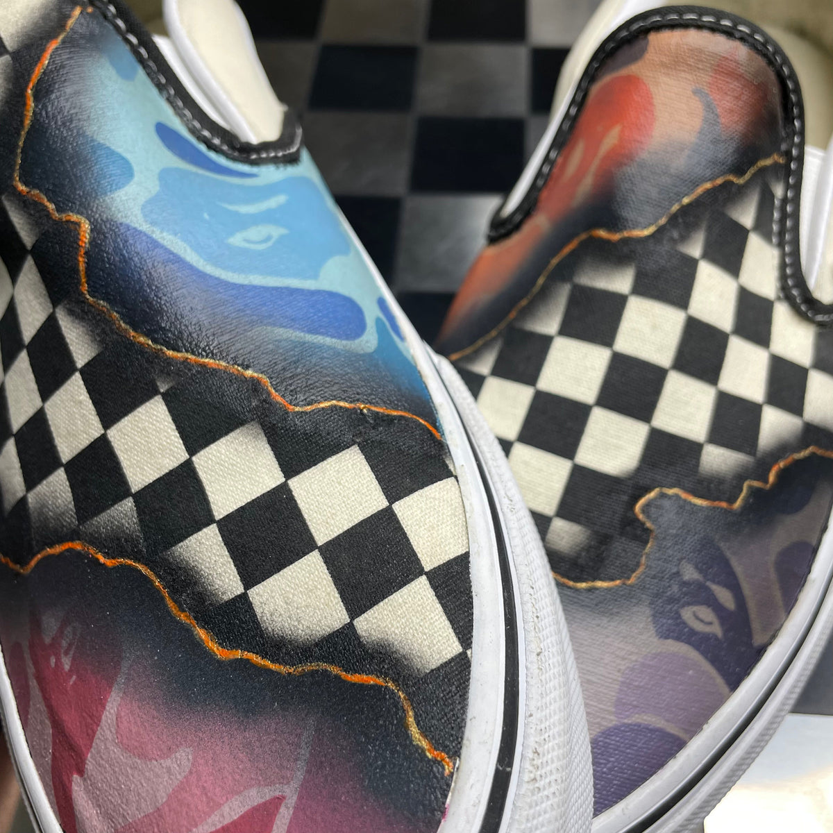 BURNED OUT VANS