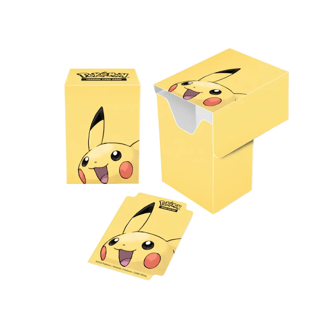 POKEMON ULTRA PRO POKEMON DECK BOX PIKACHU FULL VIEW