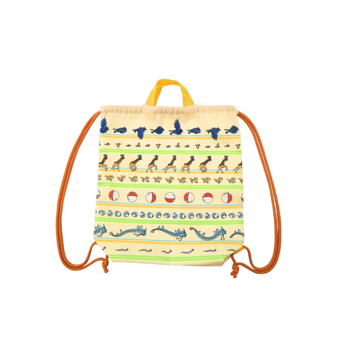 POKEMON: POKEMON ECOLOGY ENCYCLOPEDIA	2WAY DRAWSTRING KNAPSACK BAG