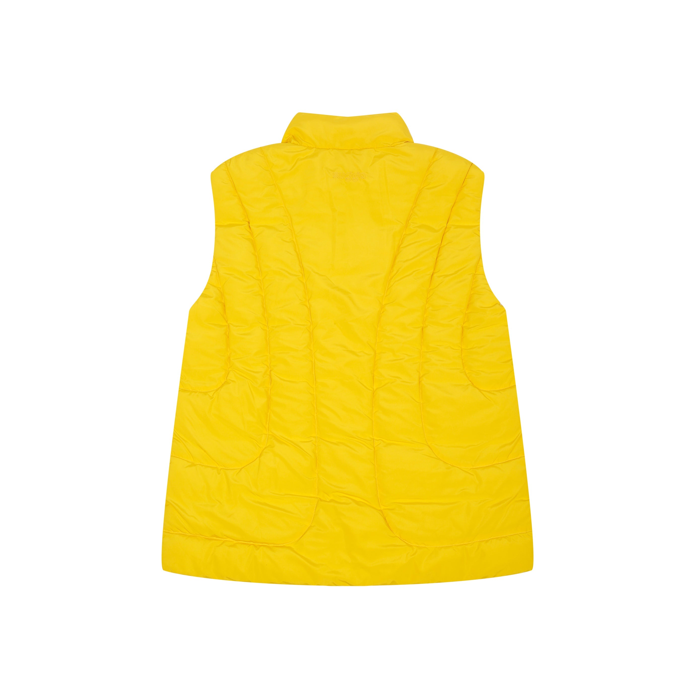 Puffer Jacket Sleeveless in Yellow