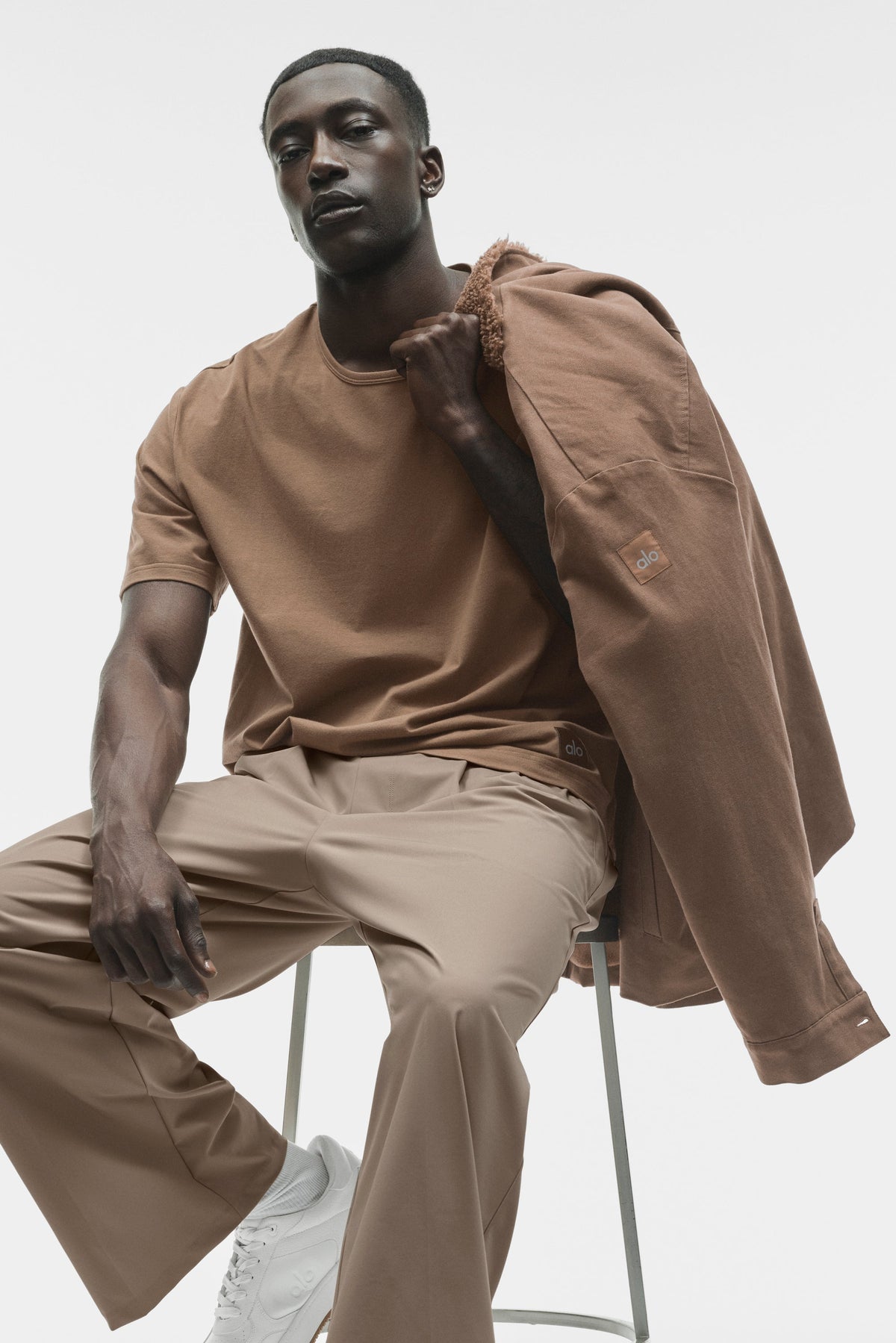Alo Yoga Canvas Utility Shacket - Java Brown