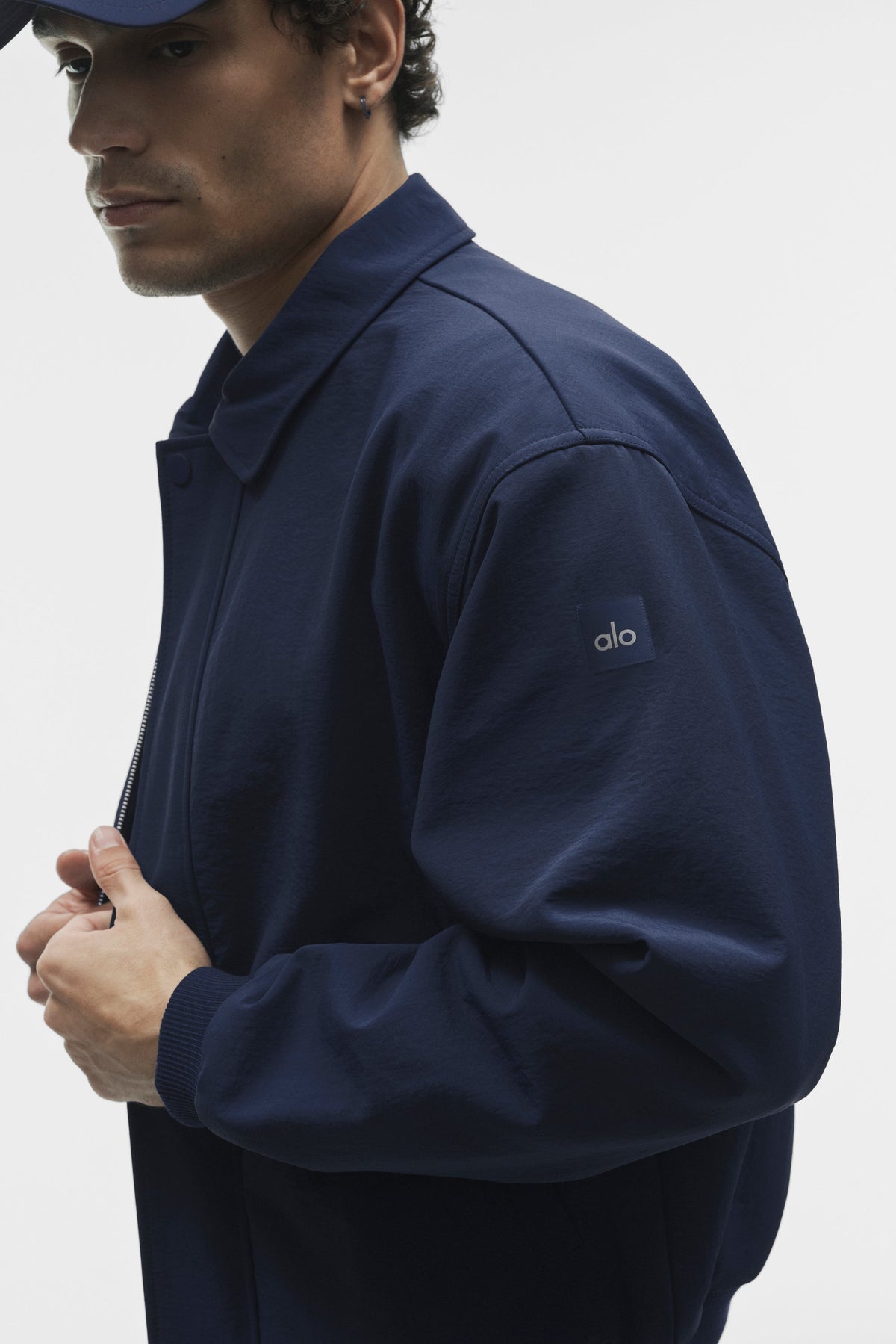 Alo Yoga Duality Bomber Jacket - Navy
