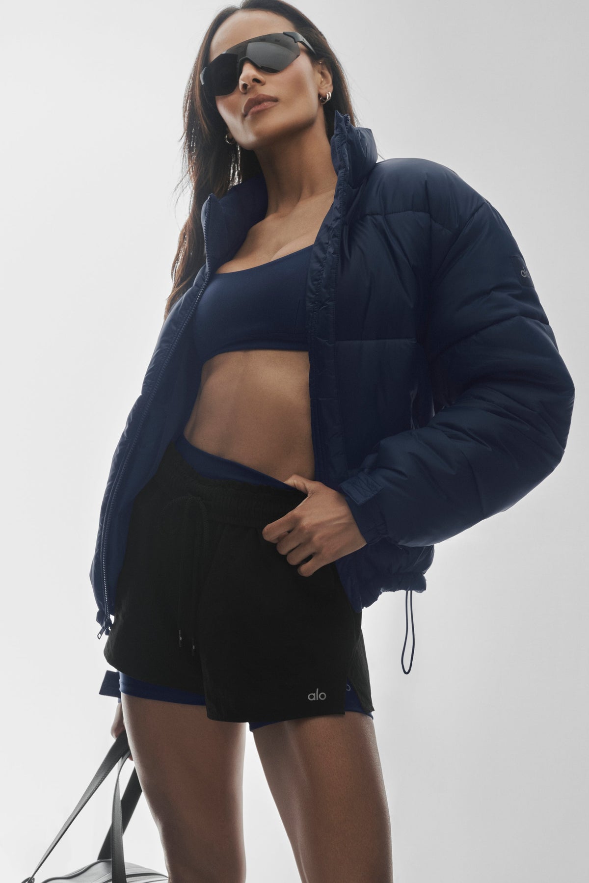Alo Yoga Cold Front Puffer Jacket - Navy