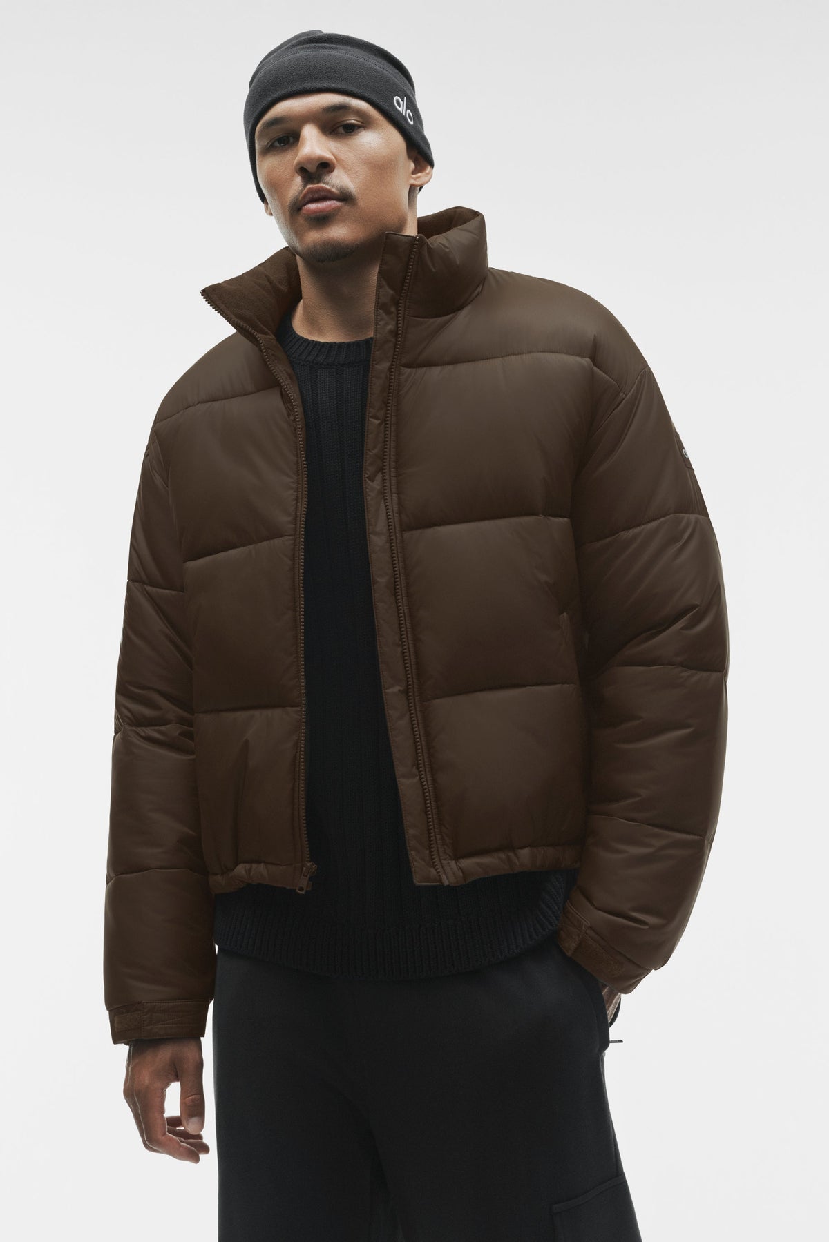 Alo Yoga Cold Front Puffer Jacket - Espresso