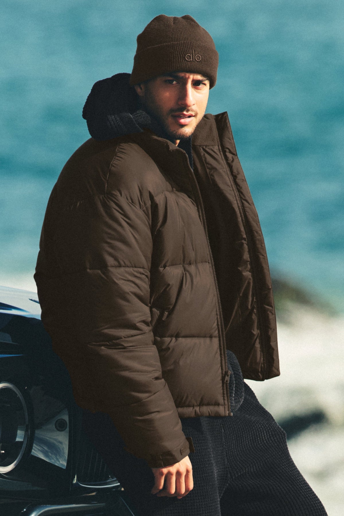 Alo Yoga Cold Front Puffer Jacket - Espresso