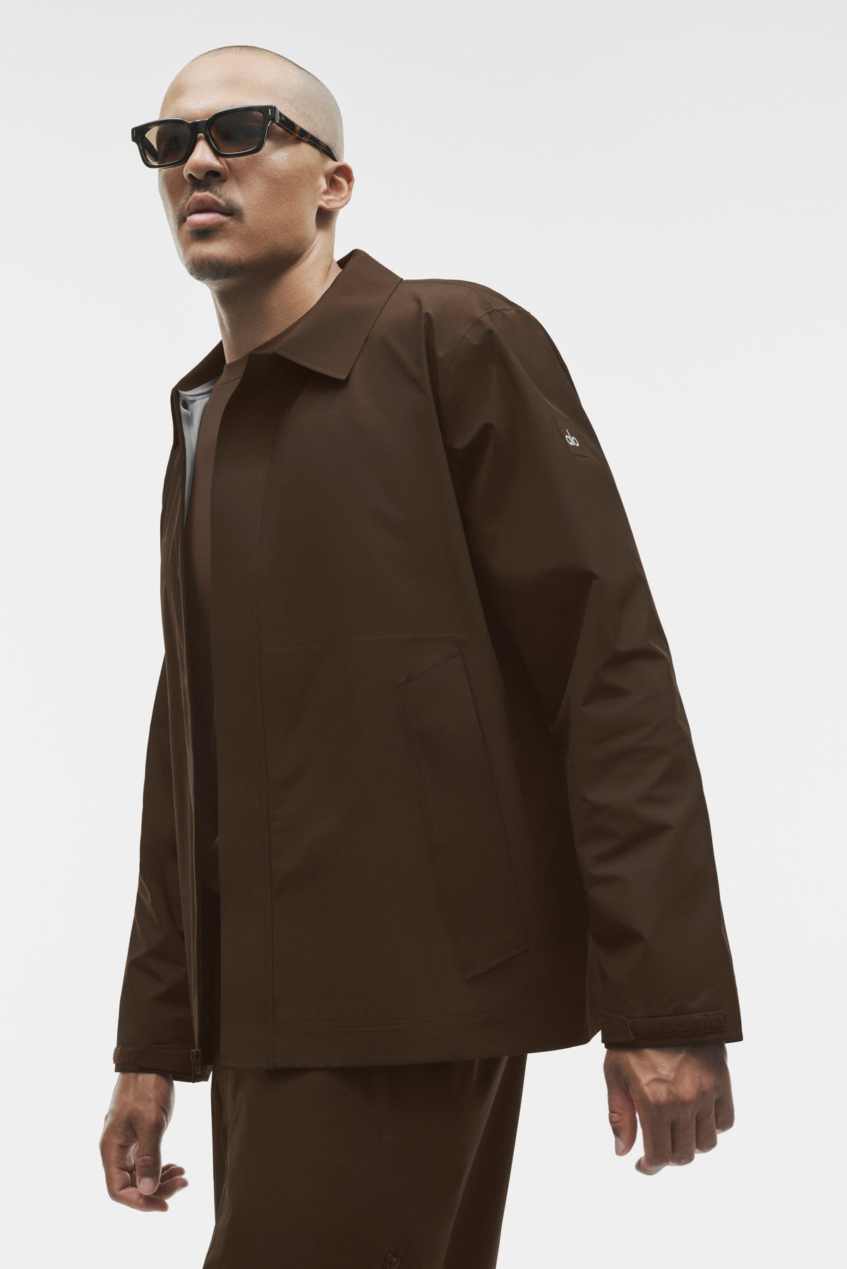 Alo Yoga Alpha Shell Overshirt - Espresso