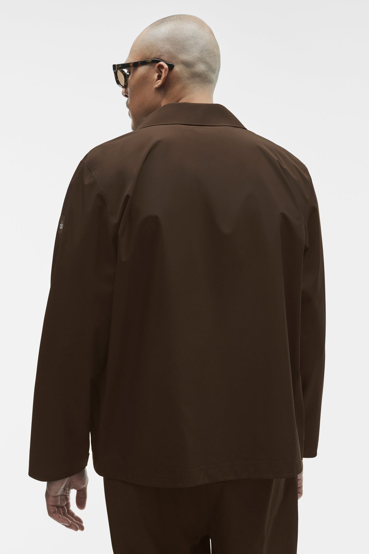 Alo Yoga Alpha Shell Overshirt - Espresso