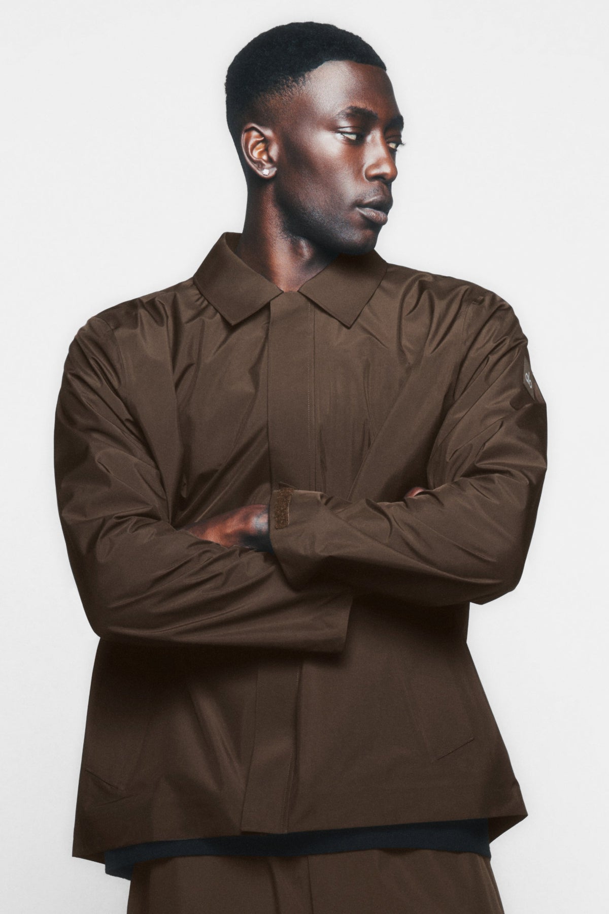 Alo Yoga Alpha Shell Overshirt - Espresso