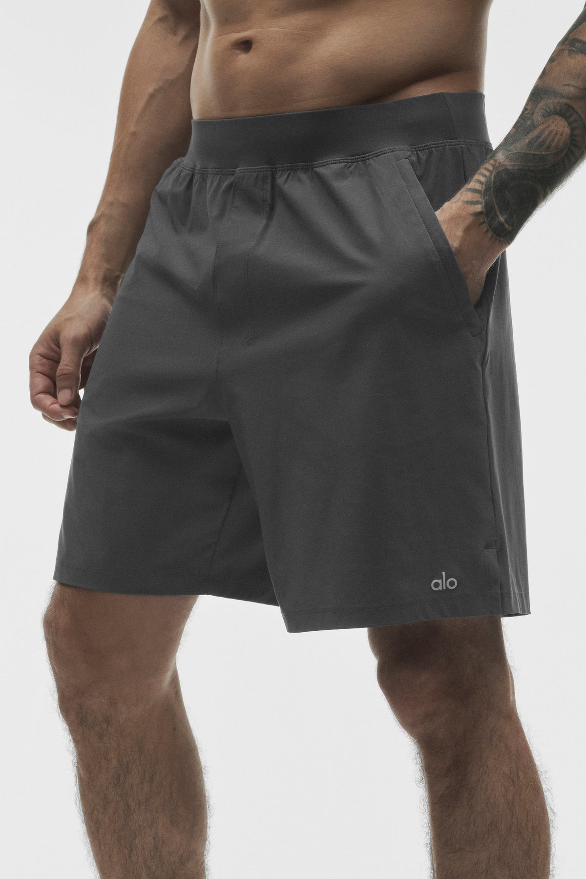 Alo Yoga 5" Repetition Short - Anthracite