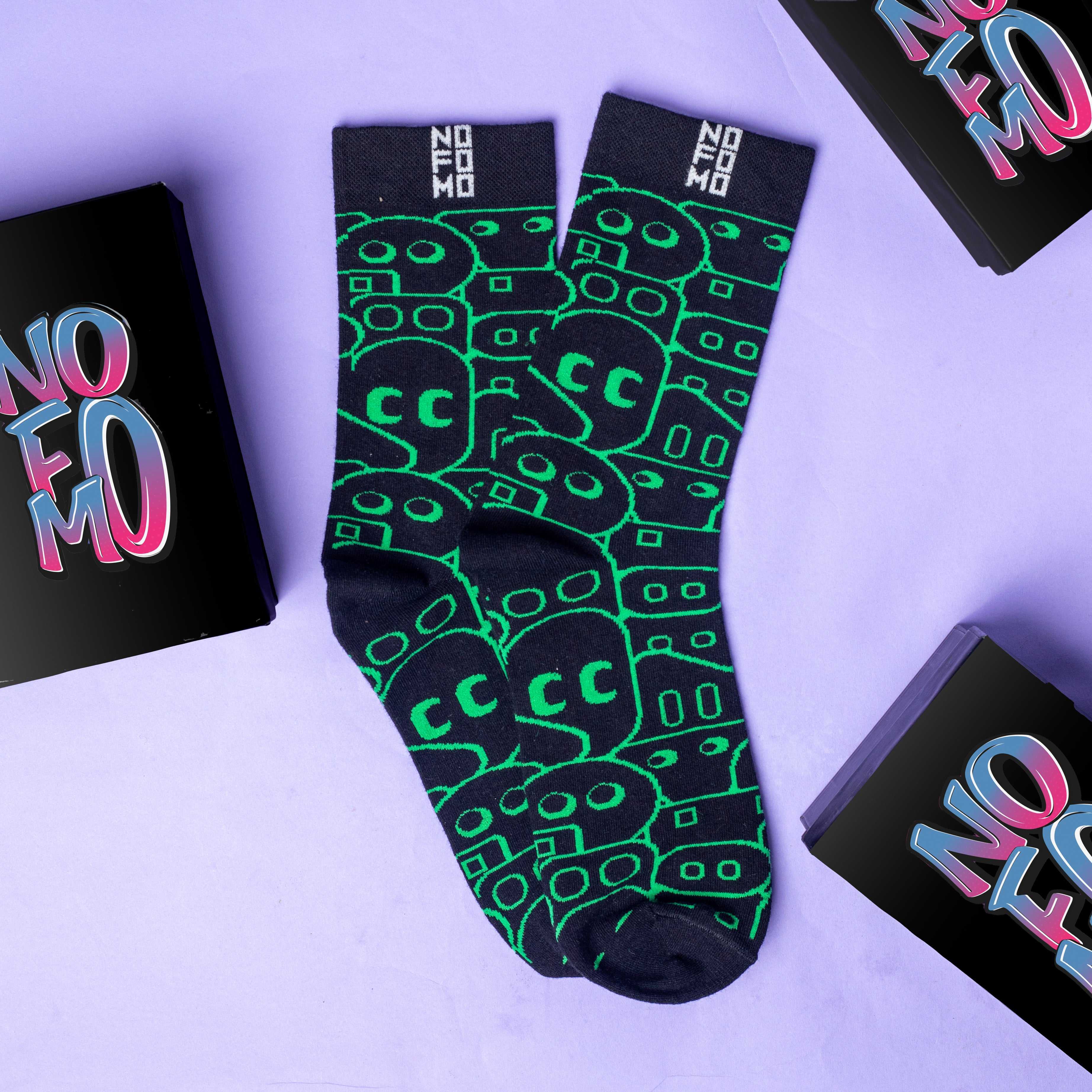 Box Of 3 - Crew Length Socks