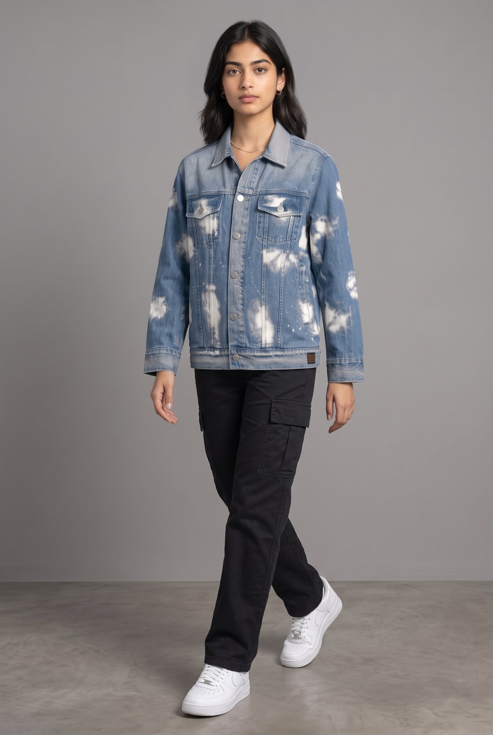 BLUE CLOUD DENIM WOMEN'S JACKET