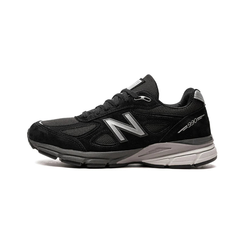 New Balance 990v4 MiUSA Black Silver Grey