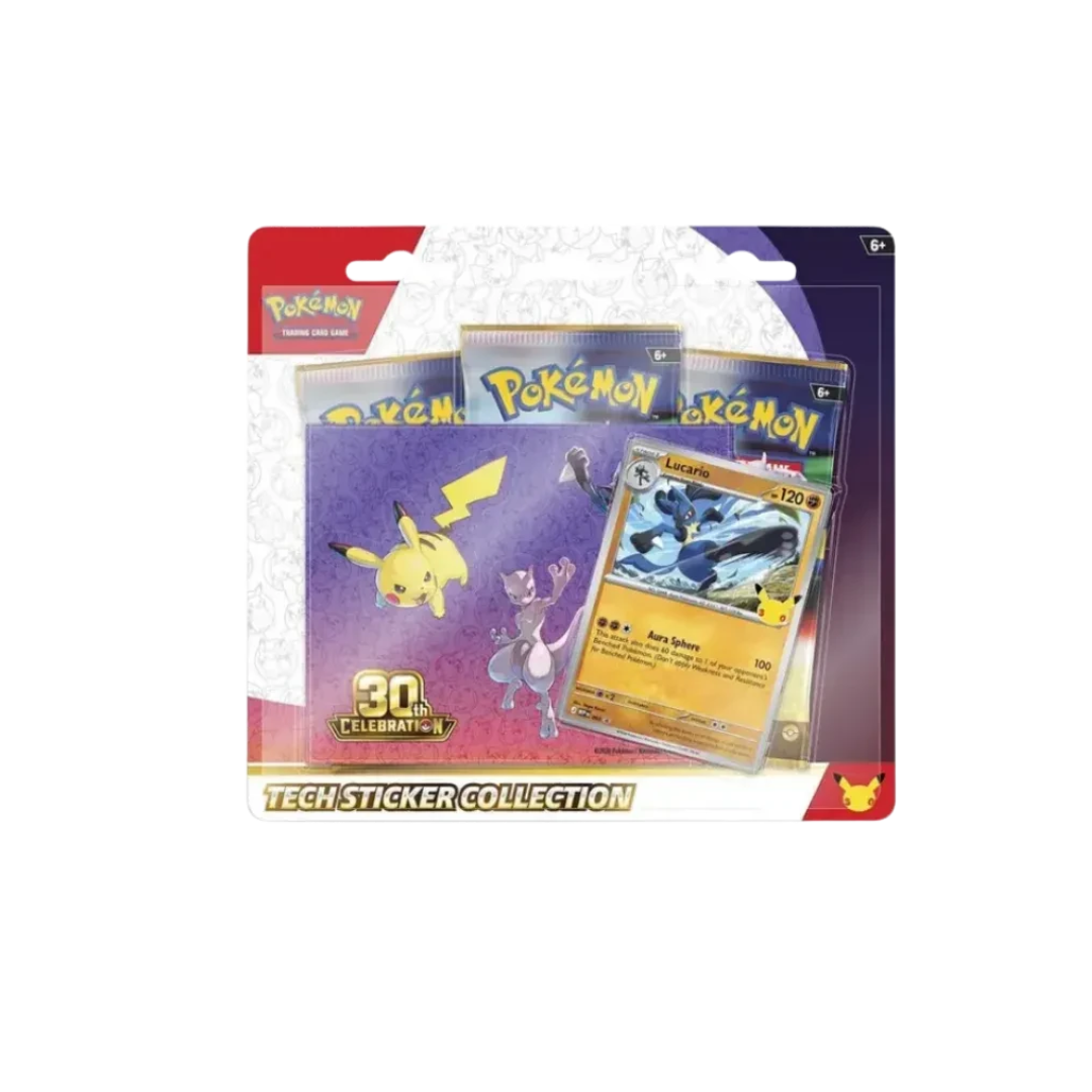 POKEMON 30th Celebration Tech Sticker Collection 'Lucario'