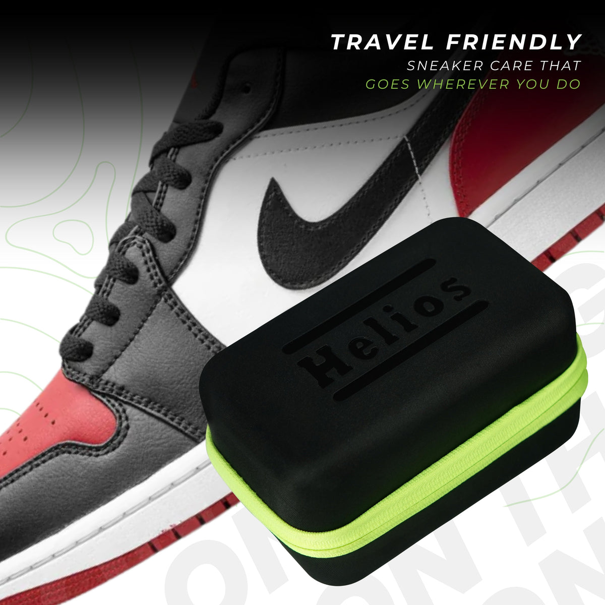 Helios On The Go Sneaker Care Kit with FREE 80 Sneaker Cleaning Wipes
