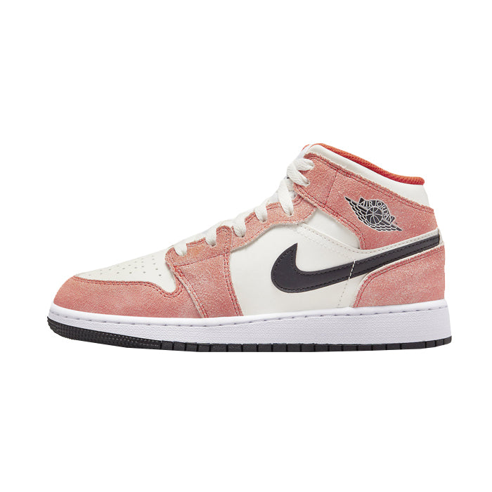Air Jordan 1 Mid Orange Suede Available at Pick your kiicks.