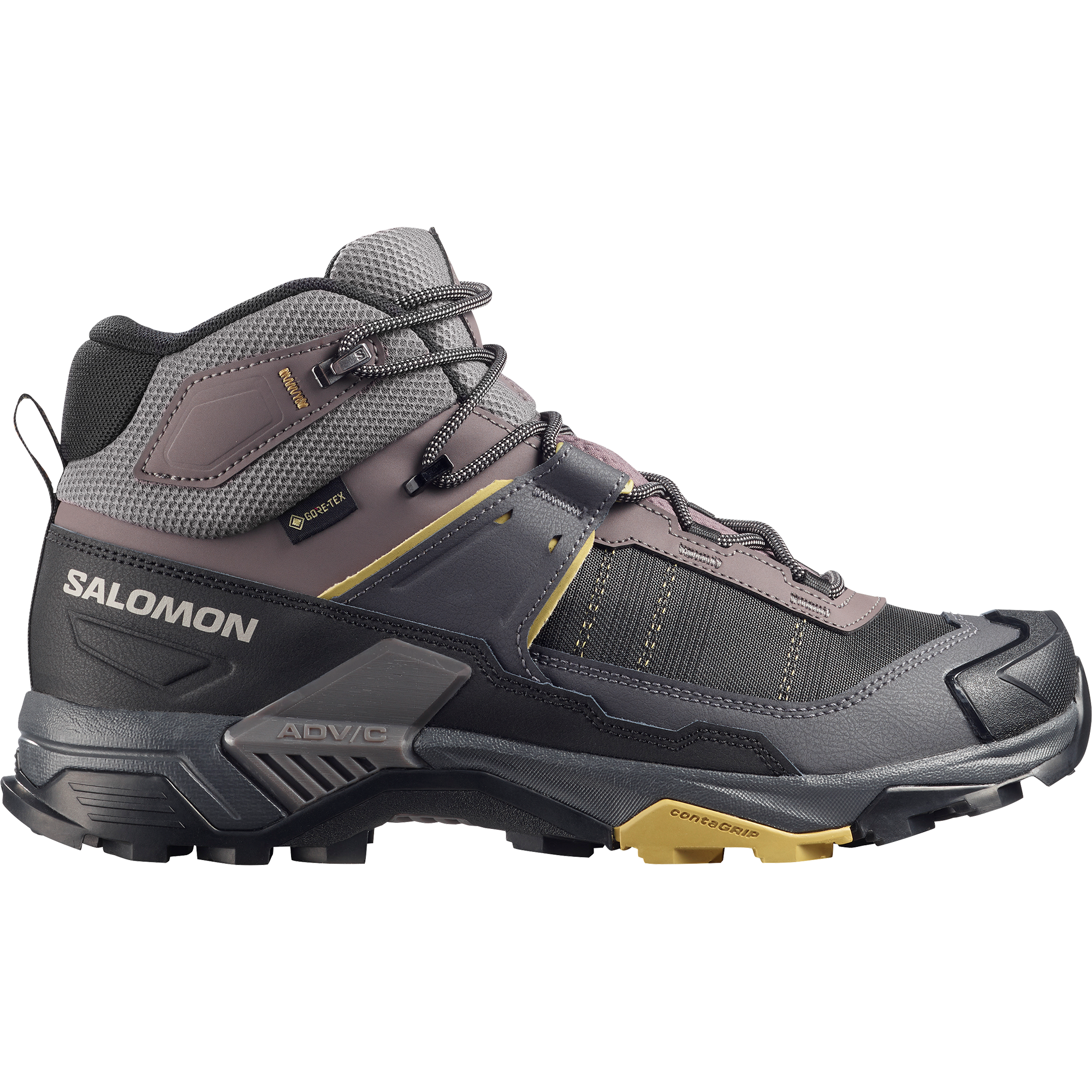 X ULTRA 5 MID WIDE GORE-TEX Dark Gull Gray / Asphalt / Willow