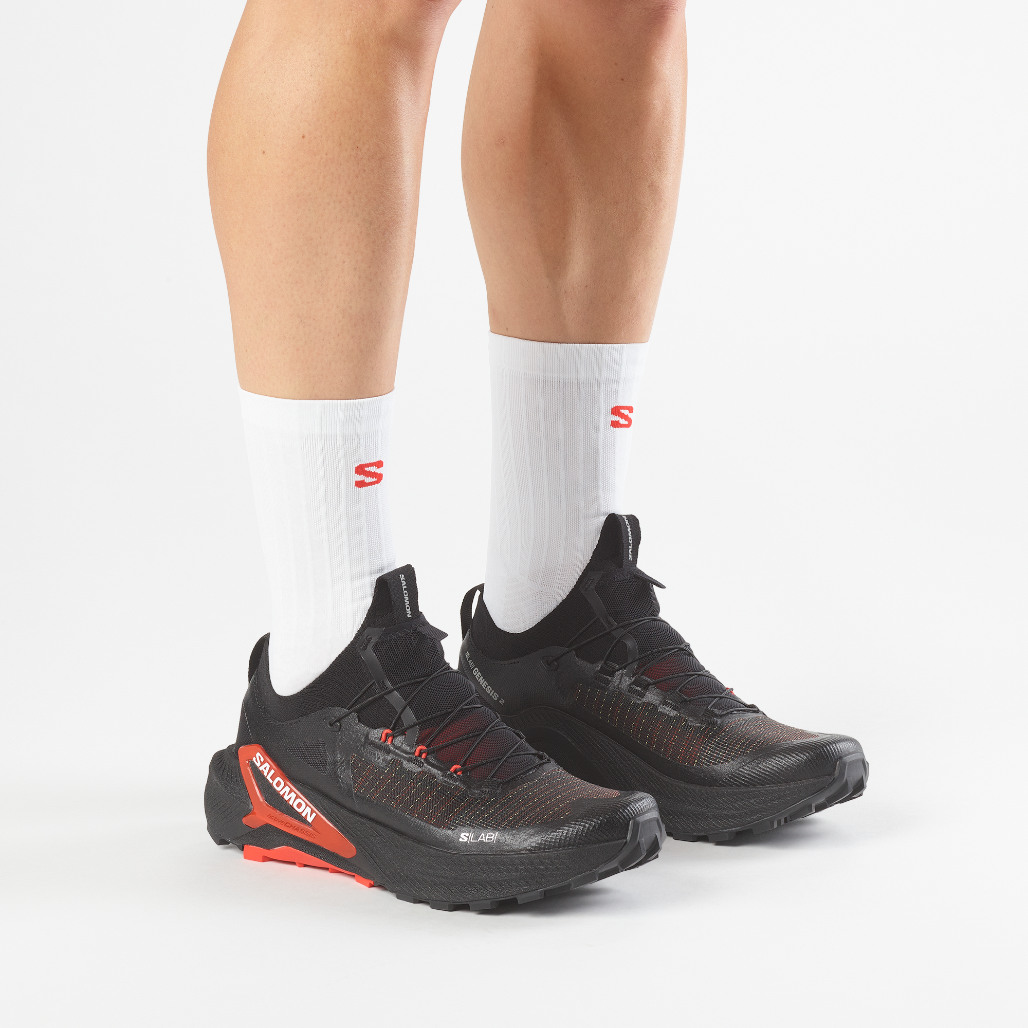 S/LAB GENESIS 2 Black / Black / Fiery Red