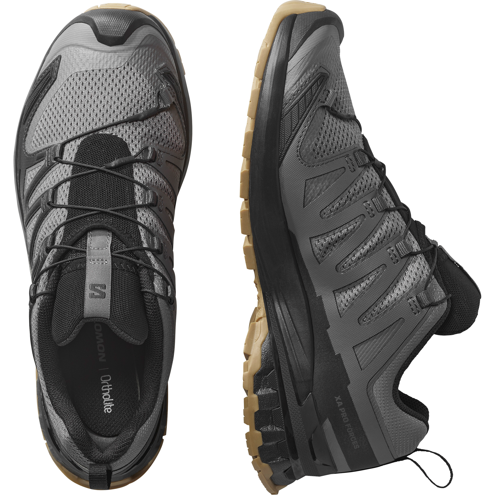 XA PRO FORCES Castlerock / Black / Gum #4