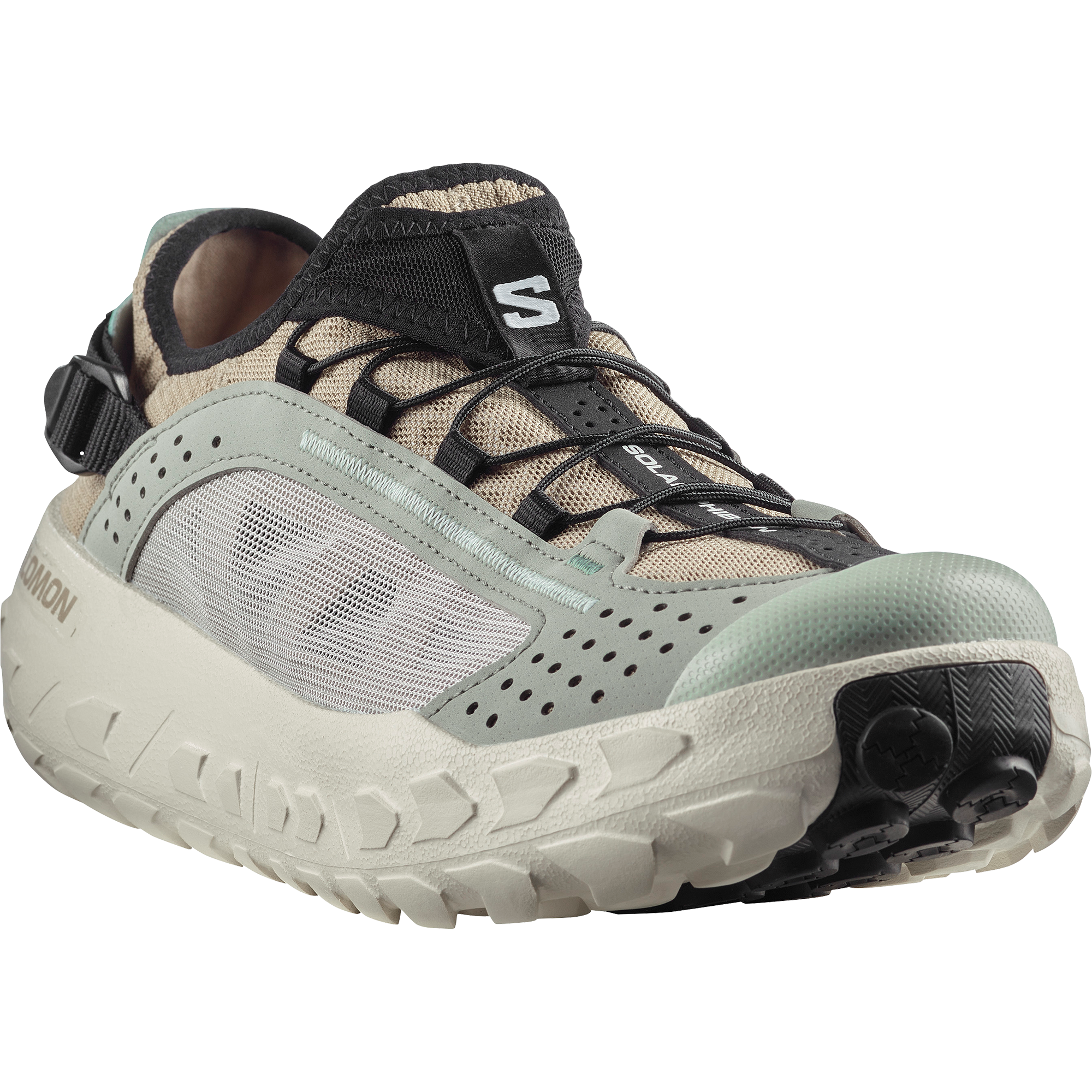SOLAMPHIBIAN Desert Tan / Wrought Iron / Clearly Aqua