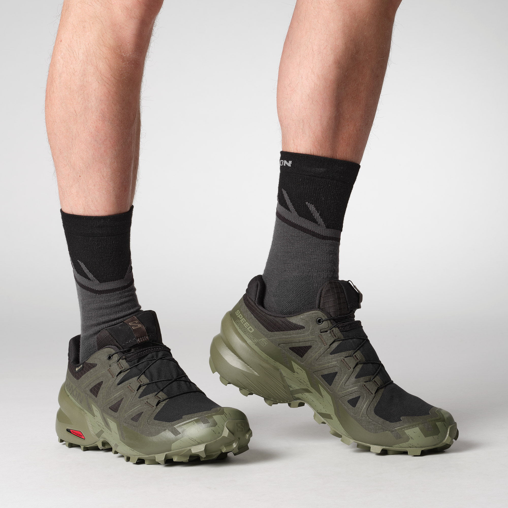 SPEEDCROSS 6 GORE-TEX Black / Peat / Deep Lichen Green