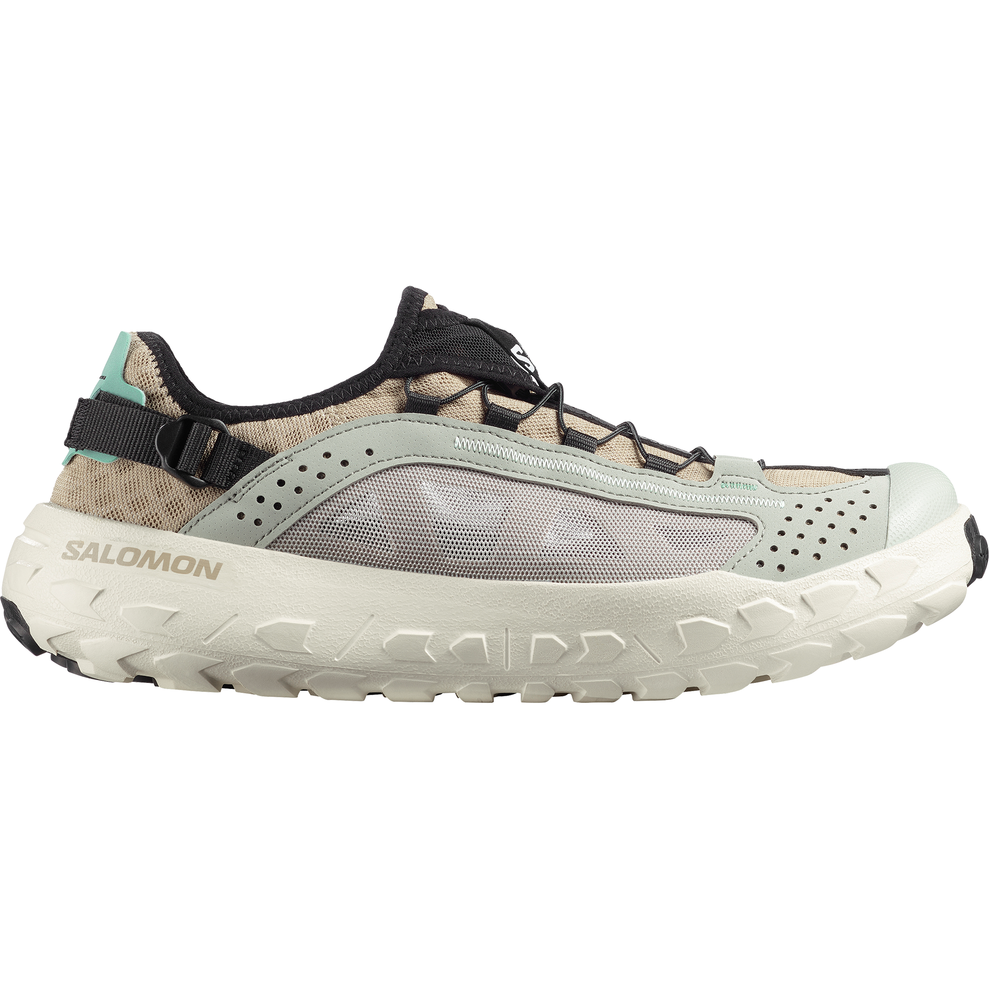 SOLAMPHIBIAN Desert Tan / Wrought Iron / Clearly Aqua