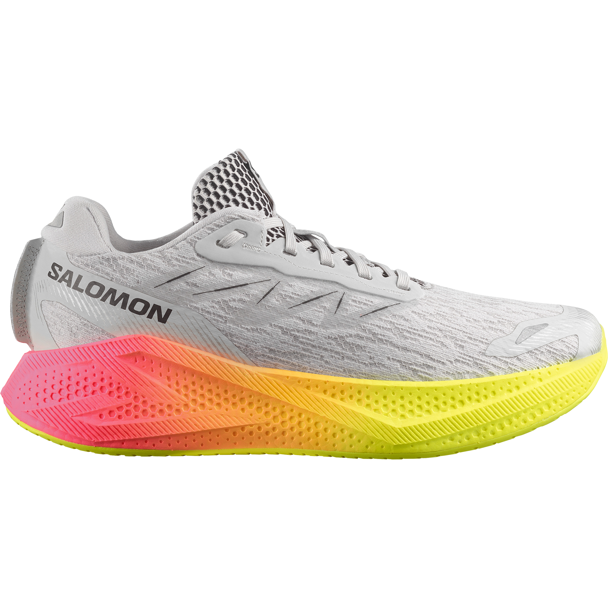 AERO GLIDE 4 GRADIENT Gray Violet / Safety Yellow / Black