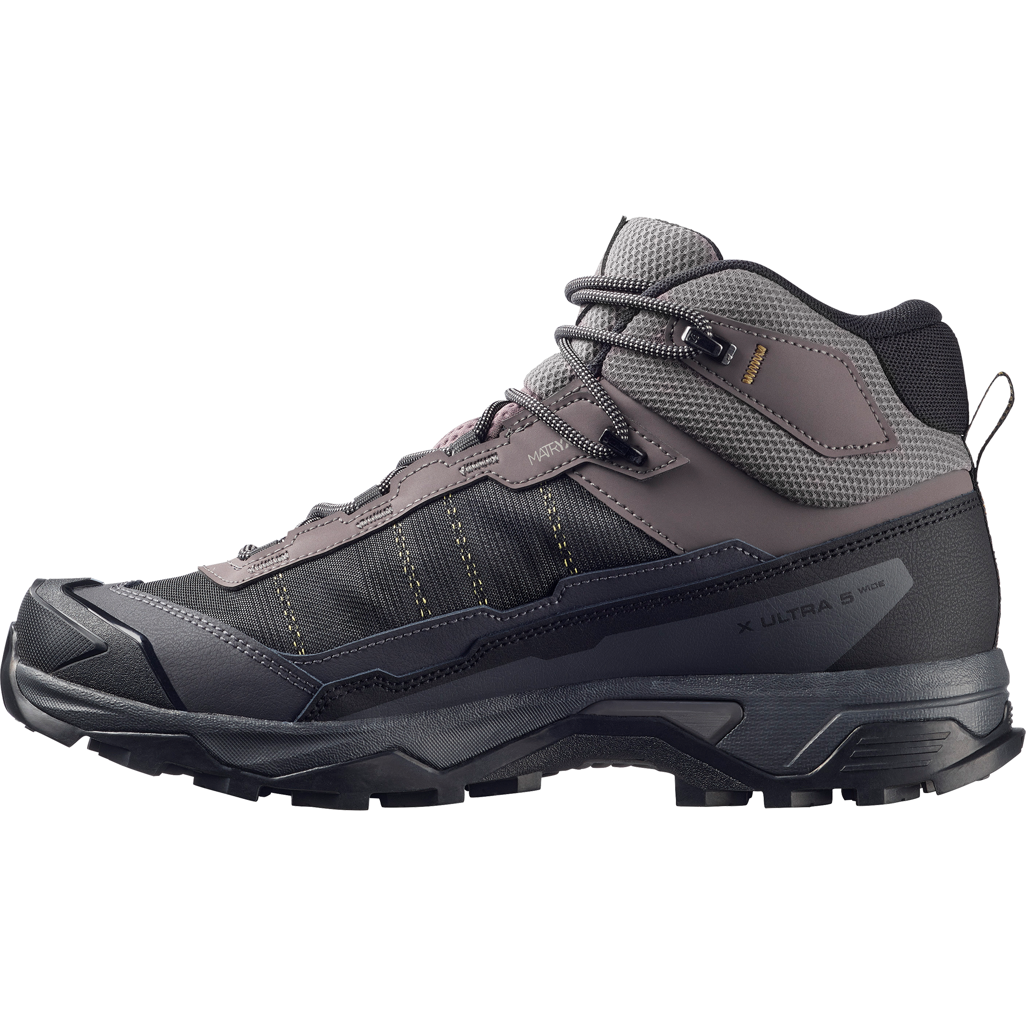 X ULTRA 5 MID WIDE GORE-TEX Dark Gull Gray / Asphalt / Willow