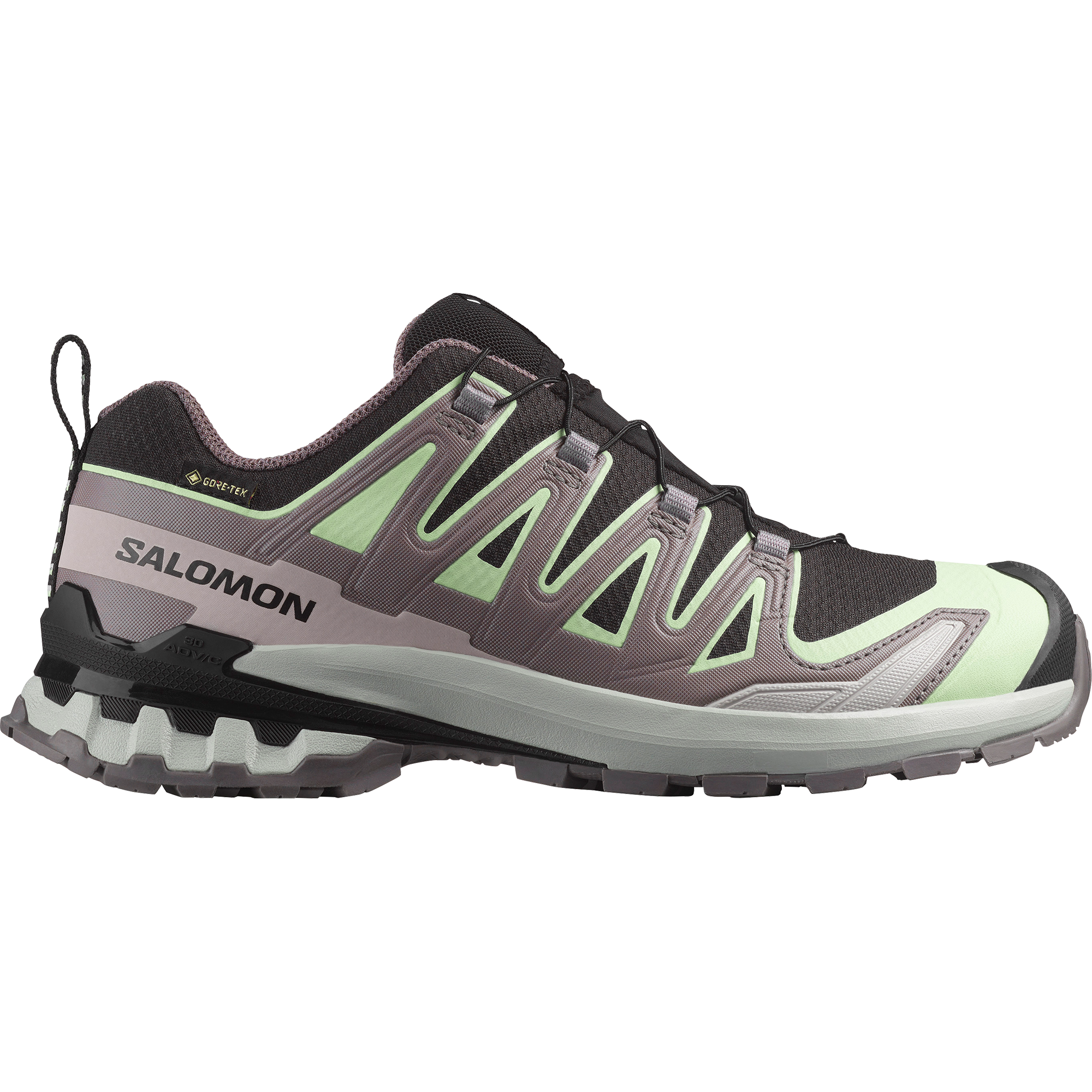 XA PRO 3D V9 GORE-TEX Black / Patina Green / Gray Violet